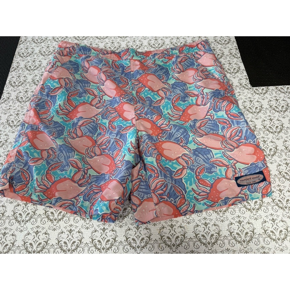 VINEYARD VINES‎ Crabby Three Pocket Men's Swim Shorts Small